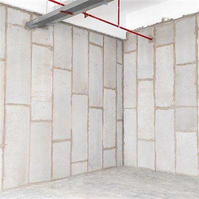 100 mm-es előre gyártott hőszigetelt falpanelek